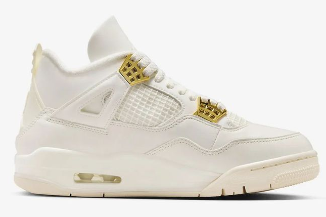 Air Jordan 4 Metallic Gold