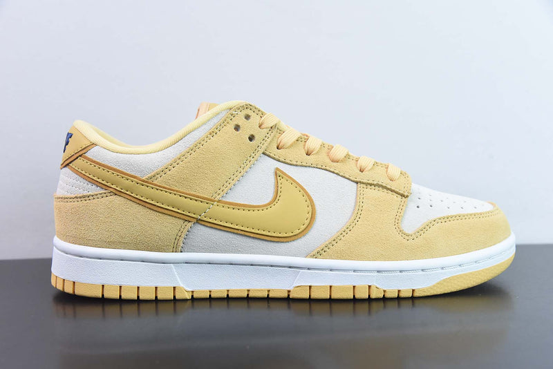 SB Dunk Low "GOLD SUEDE"