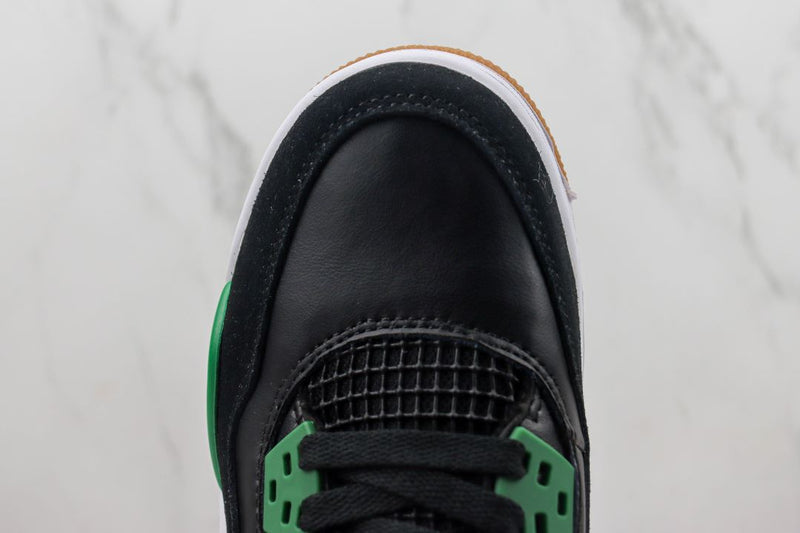 Air Jordan 4 Black Pine Green