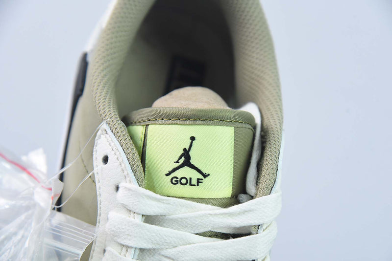 Travis Scott x Air Jordan 1 Low Golf "Olive"