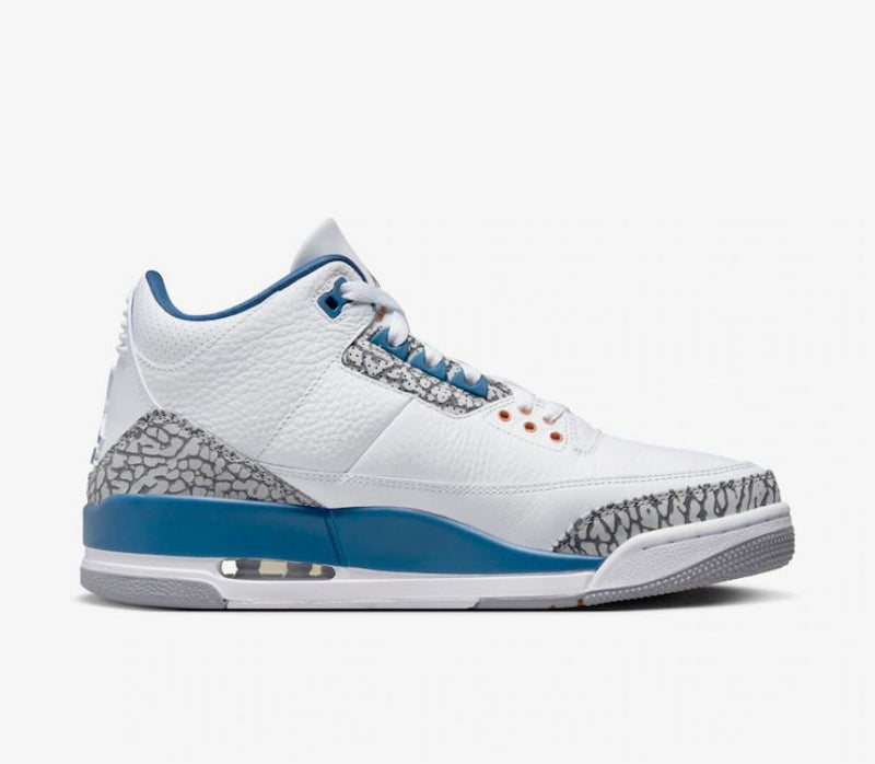 Air Jordan 3 Retro UNC White